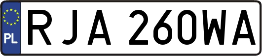RJA260WA