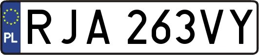 RJA263VY