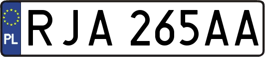 RJA265AA
