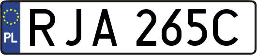 RJA265C