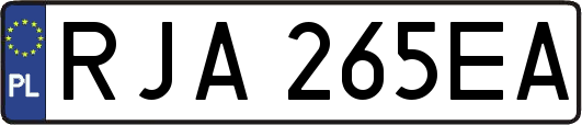 RJA265EA