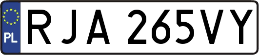 RJA265VY