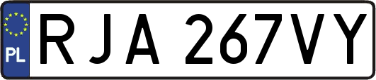 RJA267VY