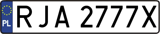 RJA2777X