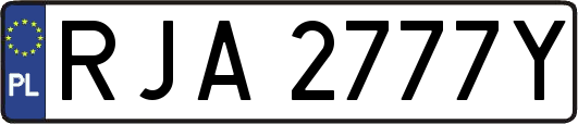 RJA2777Y
