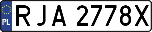 RJA2778X