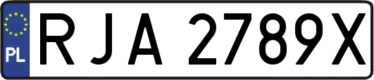 RJA2789X