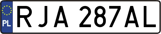 RJA287AL