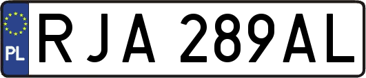 RJA289AL