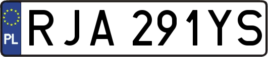 RJA291YS