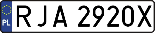 RJA2920X