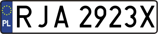 RJA2923X