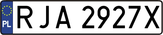 RJA2927X