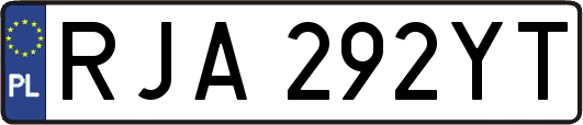 RJA292YT