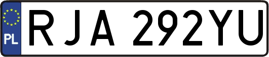 RJA292YU