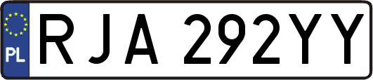 RJA292YY