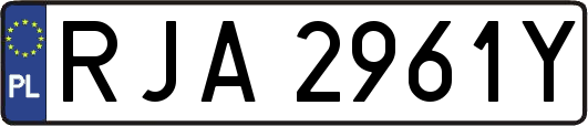 RJA2961Y