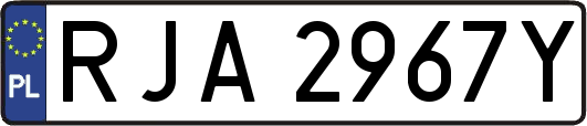 RJA2967Y