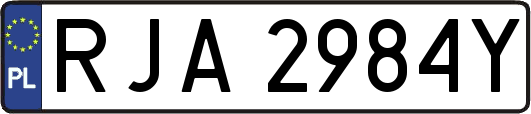 RJA2984Y