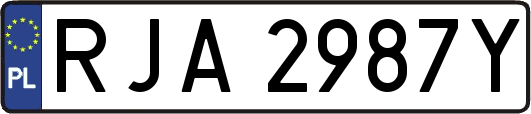 RJA2987Y