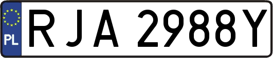 RJA2988Y