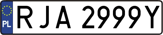 RJA2999Y