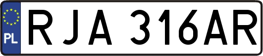RJA316AR