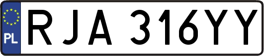 RJA316YY