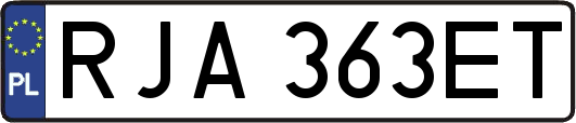 RJA363ET