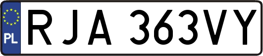 RJA363VY