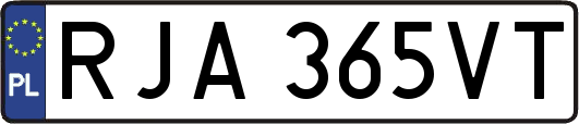 RJA365VT