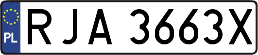 RJA3663X