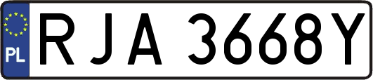 RJA3668Y