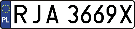 RJA3669X
