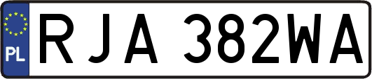 RJA382WA