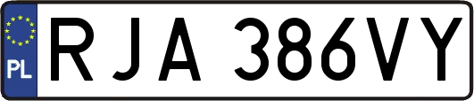 RJA386VY