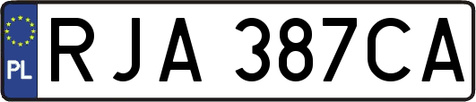 RJA387CA