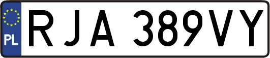 RJA389VY