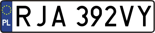 RJA392VY