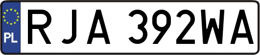 RJA392WA