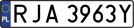 RJA3963Y