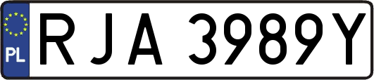 RJA3989Y