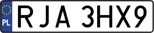 RJA3HX9