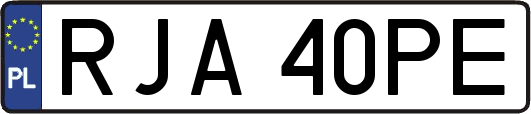 RJA40PE