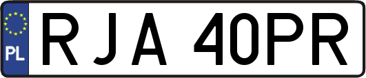 RJA40PR