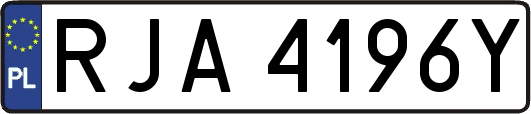 RJA4196Y