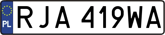 RJA419WA