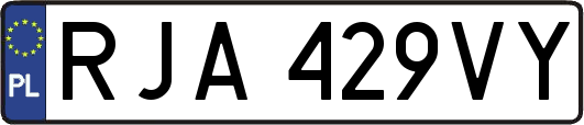 RJA429VY