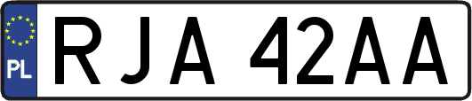 RJA42AA
