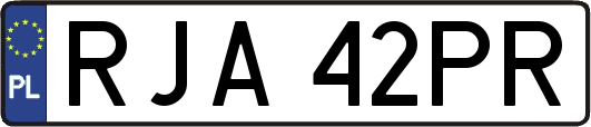 RJA42PR